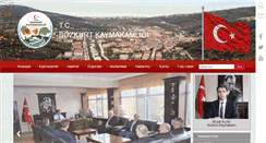 Desktop Screenshot of bozkurt.gov.tr